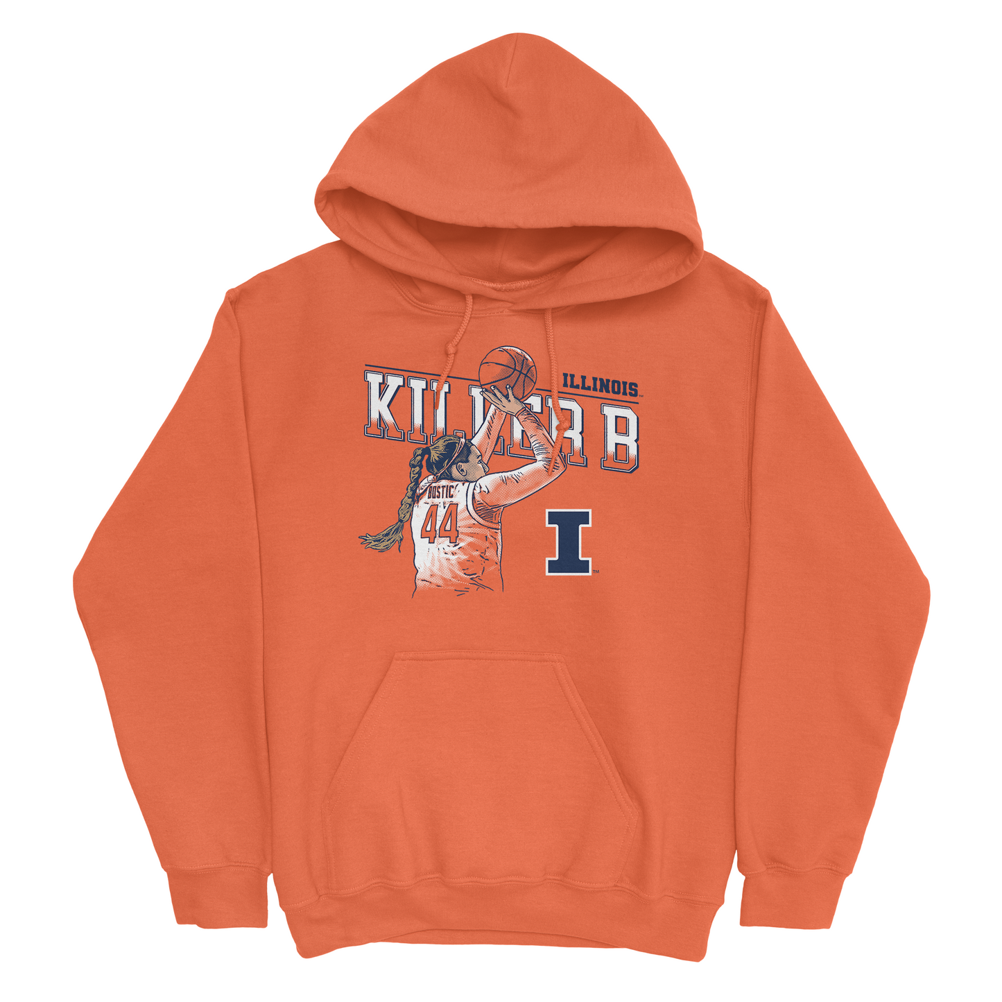 EXCLUSIVE RELEASE: Kendall Bostic Killa B Orange Hoodie