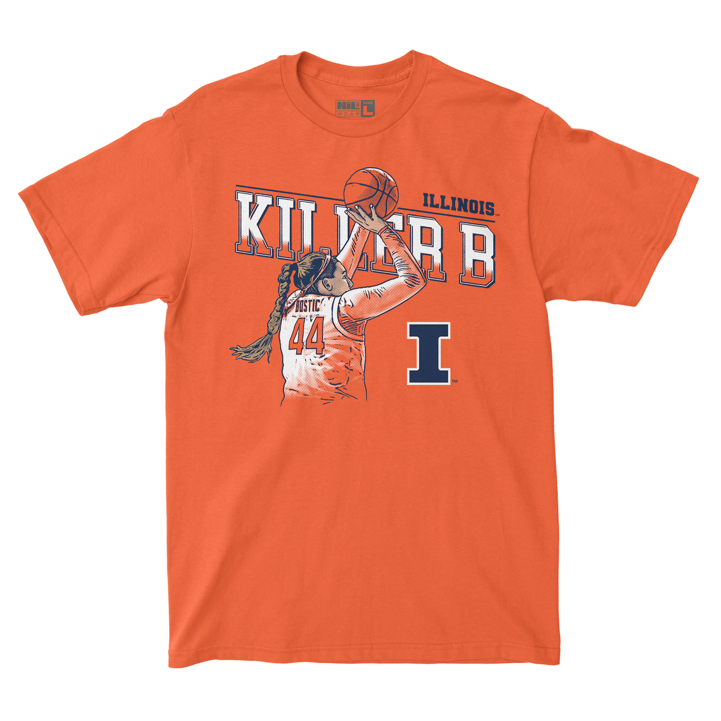 EXCLUSIVE RELEASE: Kendall Bostic Killa B Orange Tee