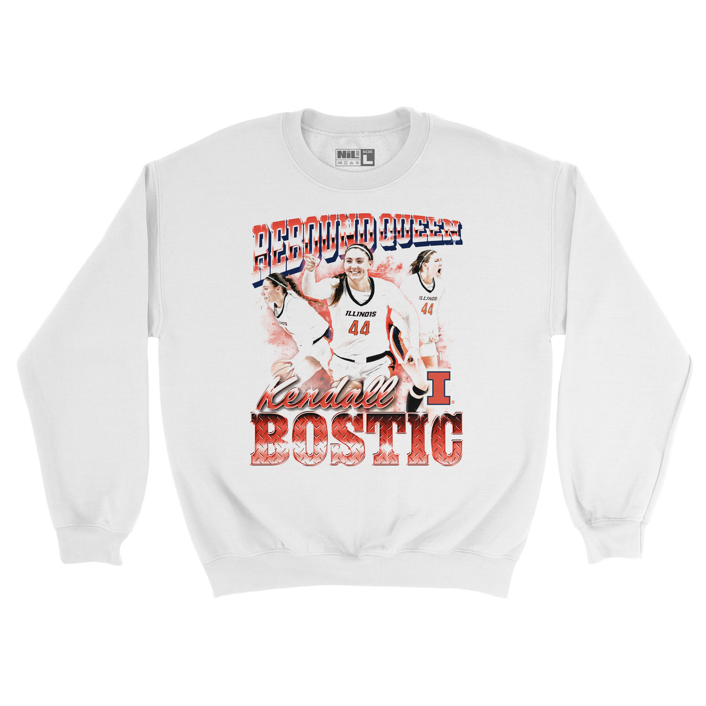 EXCLUSIVE RELEASE: Kendall Bostic 90s  White Crew