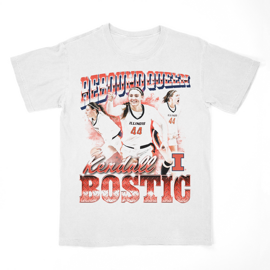 EXCLUSIVE RELEASE: Kendall Bostic 90s  White Tee