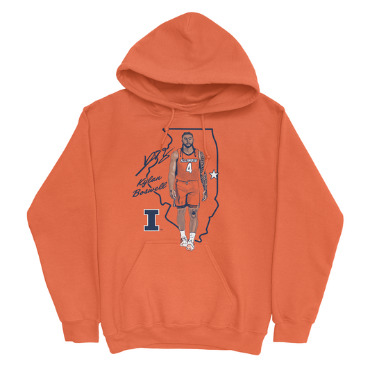 EXCLUSIVE RELEASE: Kylan Boswell Collection Orange Hoodie