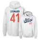 White Script Hoodie  - Clayton Leonard