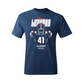 Navy Illinois Silhouette Tee  - Clayton Leonard