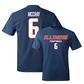 Navy Illinois Classic Tee  - Josh McCray