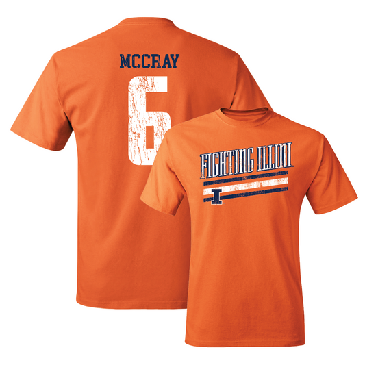 Orange Slant Tee  - Josh McCray