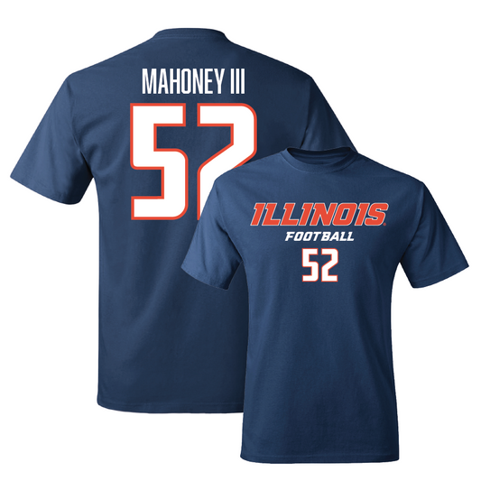 Navy Illinois Classic Tee    - Patrick Mahoney III