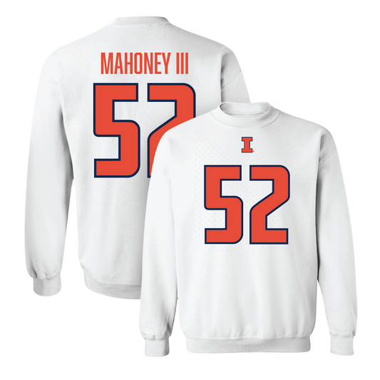 White Illinois Player Crew     - Patrick Mahoney III