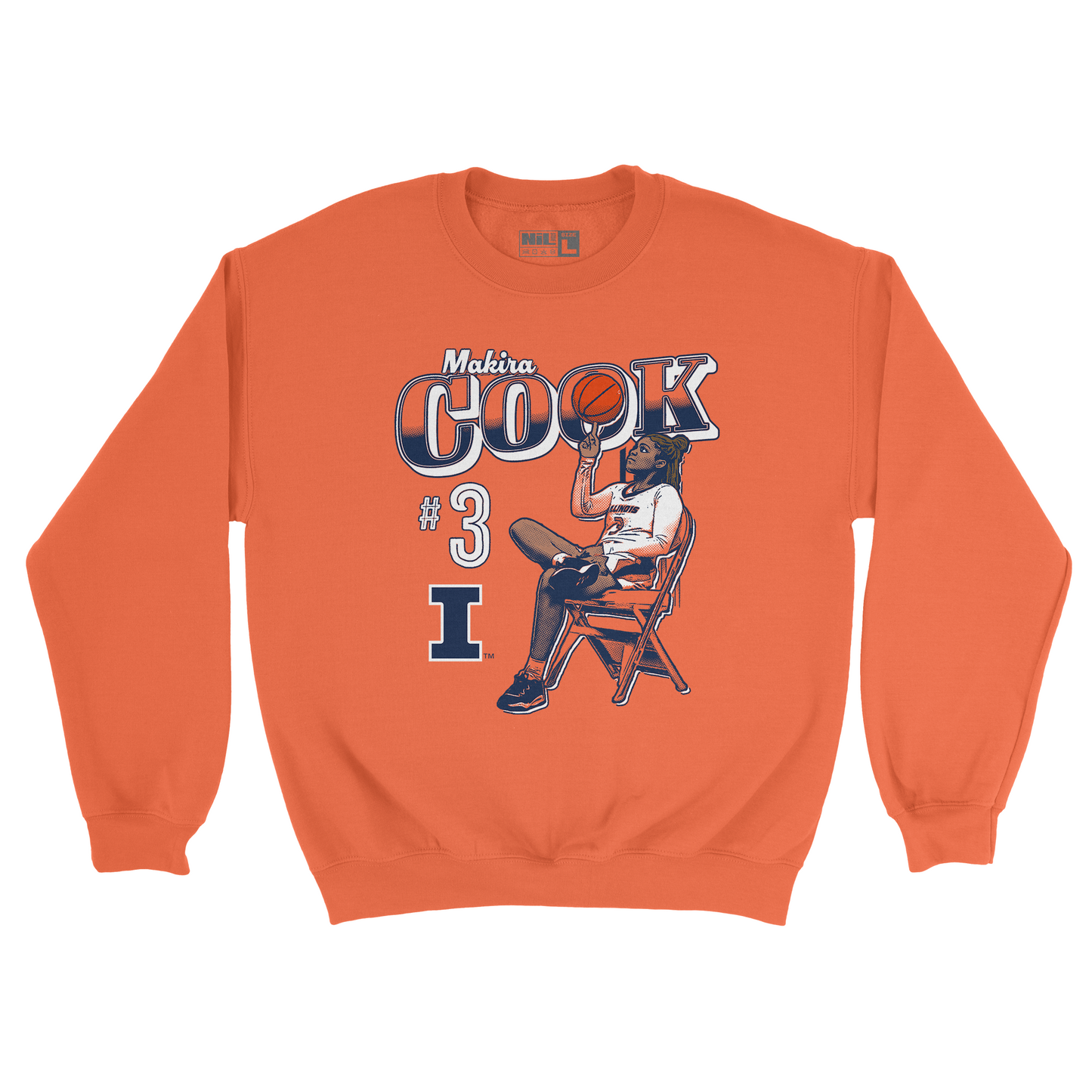 EXCLUSIVE RELEASE: Makira Cook Illustrated Orange Crew