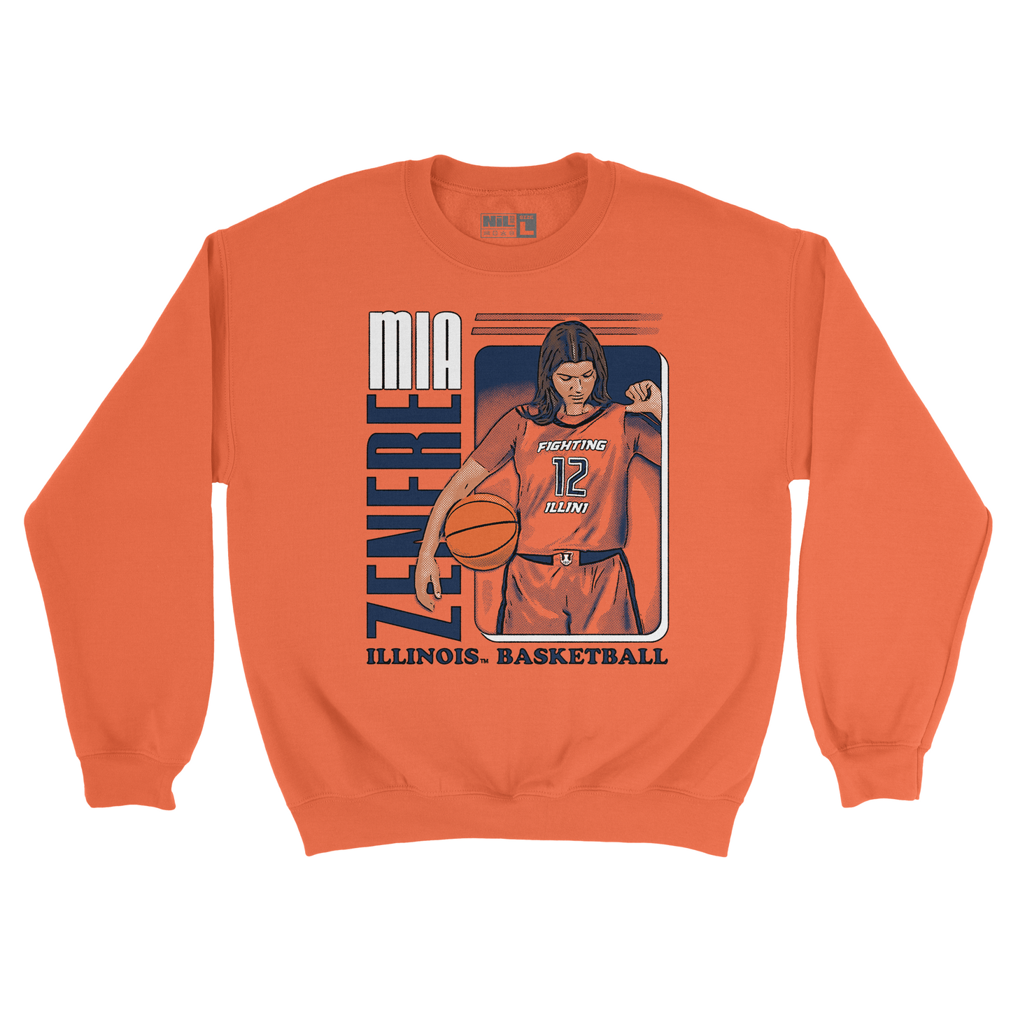 EXCLUSIVE RELEASE: Mia Zenere Illustrated Orange Crew