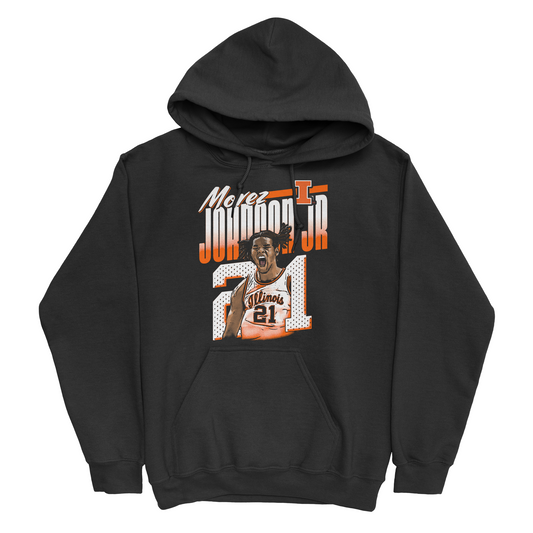 EXCLUSIVE RELEASE: Morez Johnson Jr. Illustrated Black Hoodie