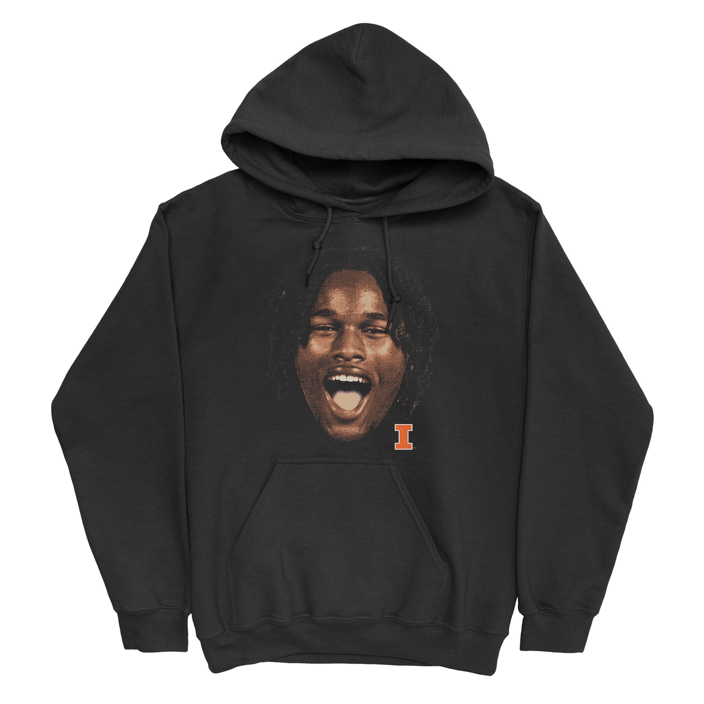 EXCLUSIVE RELEASE: Morez Johnson Jr. Big Head Black Hoodie