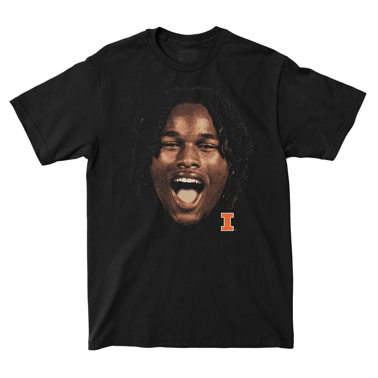 EXCLUSIVE RELEASE: Morez Johnson Jr. Big Head Black Tee