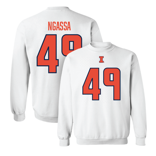 White Illinois Player Crew     - Harrysson Ngassa