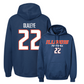 Navy Illinois Classic Hoodie    - Petey Olaleye