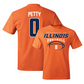 Orange Illinois Football Tee  - Trey Petty