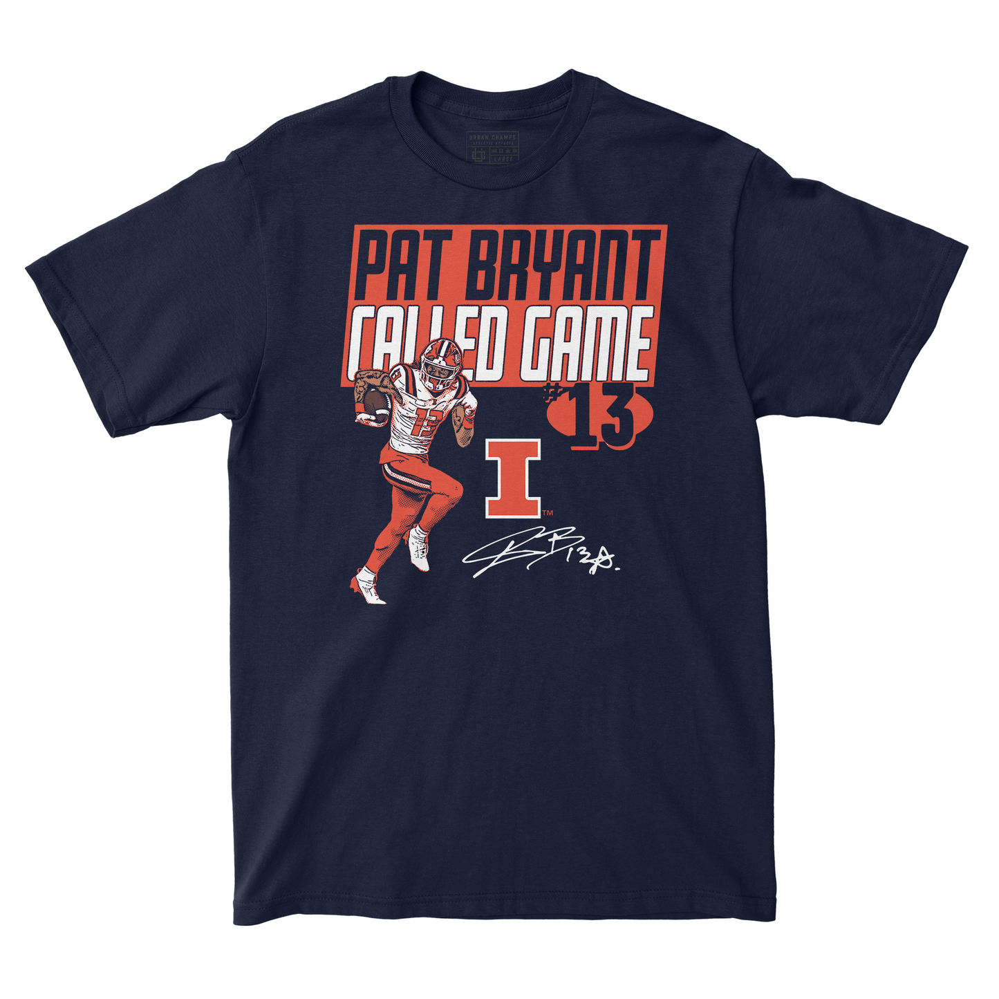 EXCLUSIVE RELEASE: Pat Bryant Called Game Drop Navy Tee