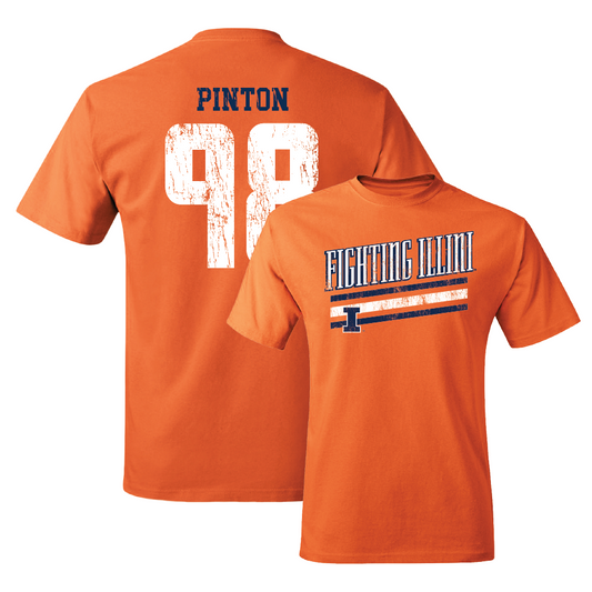 Orange Slant Tee    - Fabrizio Pinton