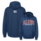 Navy Illinois Classic Hoodie  - Isaac Rice