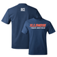 Navy Illinois Classic Tee  - Isaac Rice