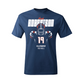 Navy Illinois Silhouette Tee  - Hugh Robertson