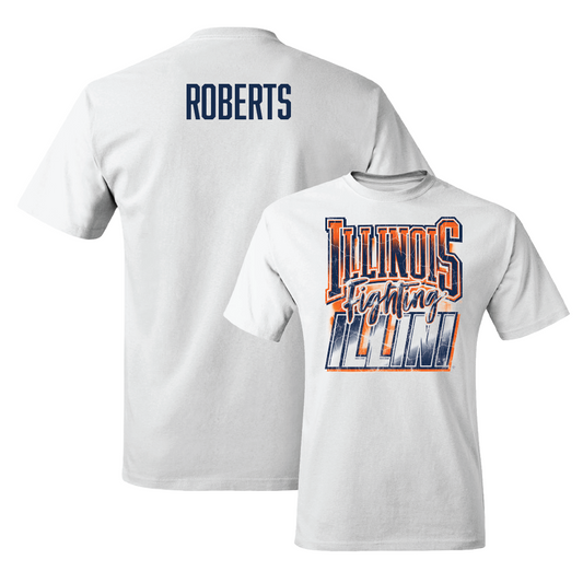 White Illinois Graphic Comfort Colors Tee  - Jack Roberts