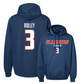 Navy Illinois Classic Hoodie - Bel Rolley