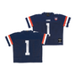 Illinois Throwback Football Jersey - Mario Sanders II