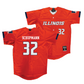 Orange Baseball Fighting Illini Jersey   - Kyle Schupmann