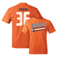 Orange Slant Tee    - Blayne Sisson