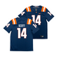 Nike Illinois Navy NIL Game Replica Football Jersey - Xavier Scott