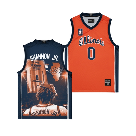 Terrence Shannon Illinois Banner Exclusive Jersey