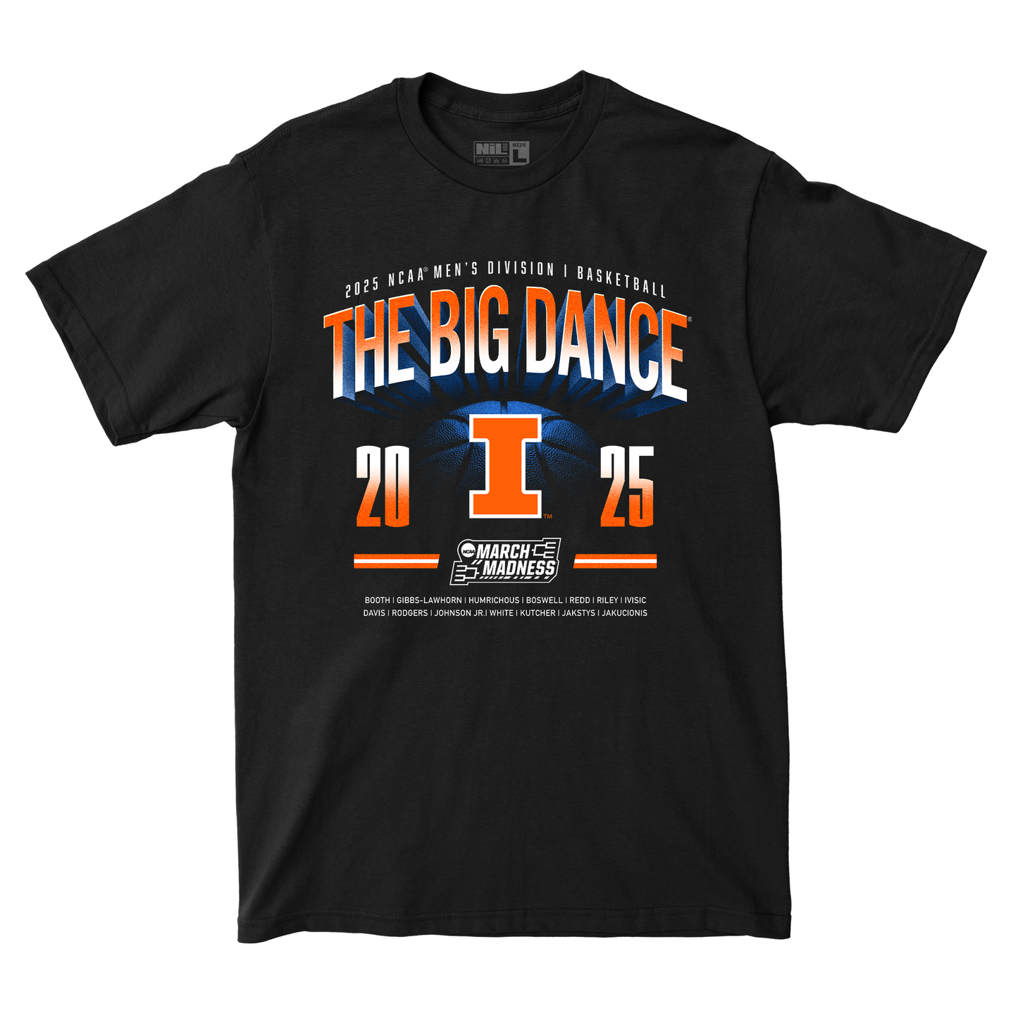 Illinois Men's Basketball Big Dance Tee