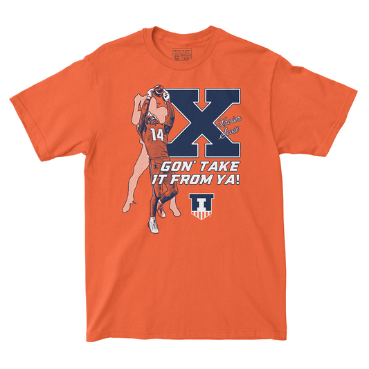 EXCLUSIVE RELEASE: Xavier Scott - X Gon' Take It From Ya Orange Tee