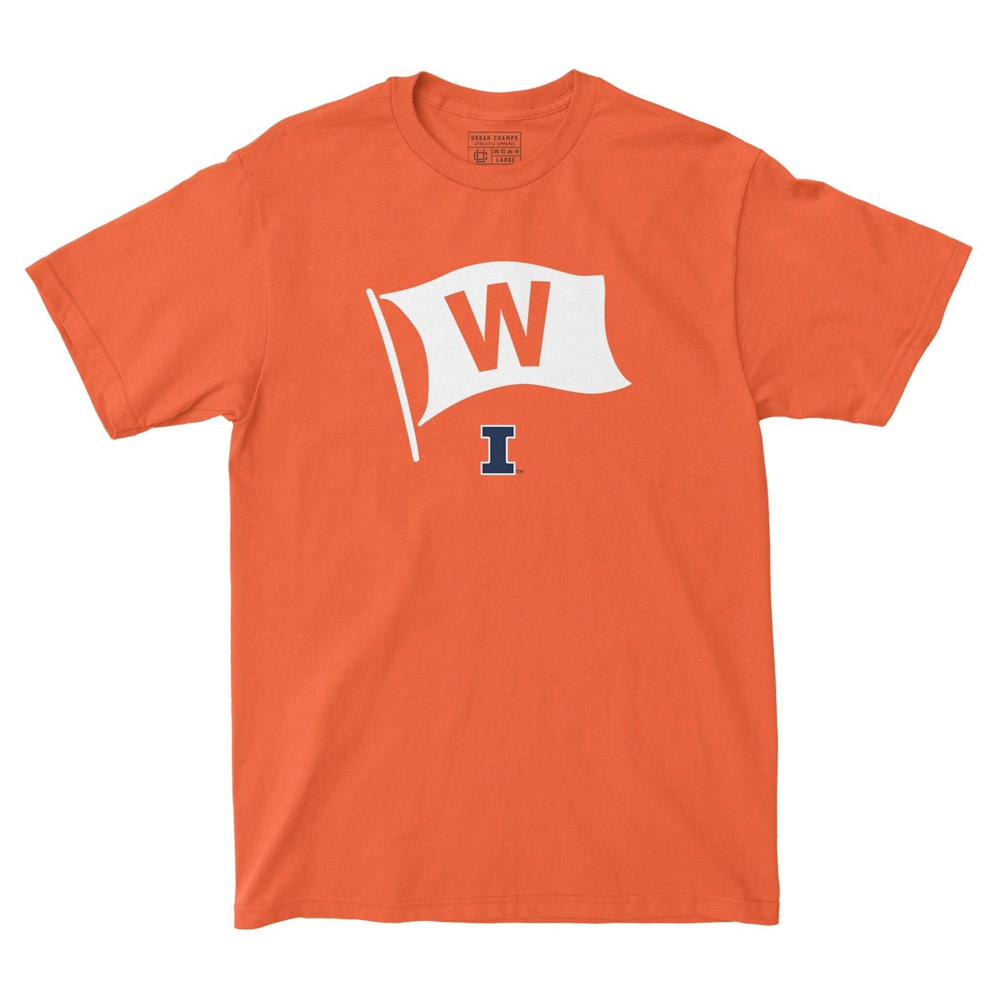 EXCLUSIVE RELEASE: Illinois Football Fly The W Orange Tee