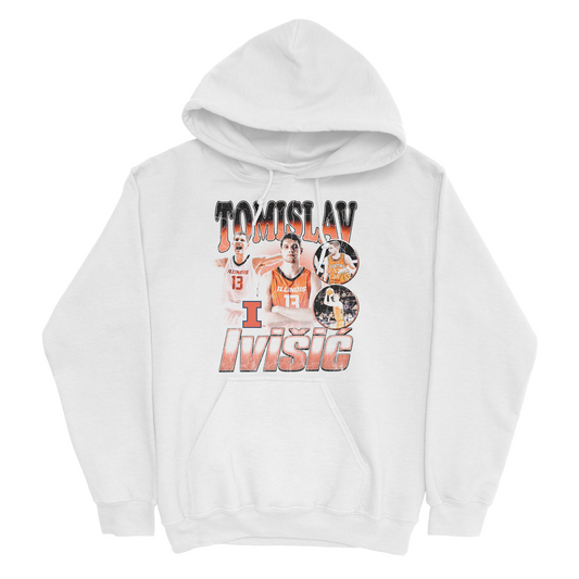 EXCLUSIVE RELEASE: Tomislav Ivisic 90s Retro White Hoodie