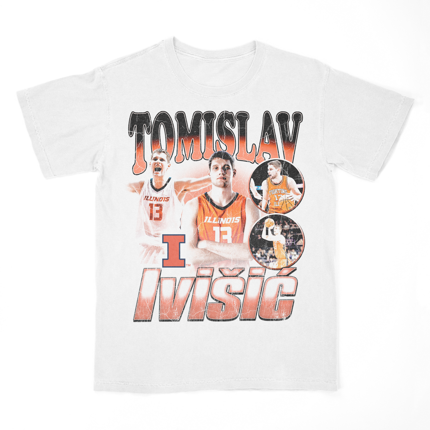 EXCLUSIVE RELEASE: Tomislav Ivisic 90s Retro White Tee