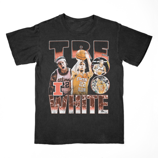 EXCLUSIVE RELEASE: Tre White 90s Black Tee