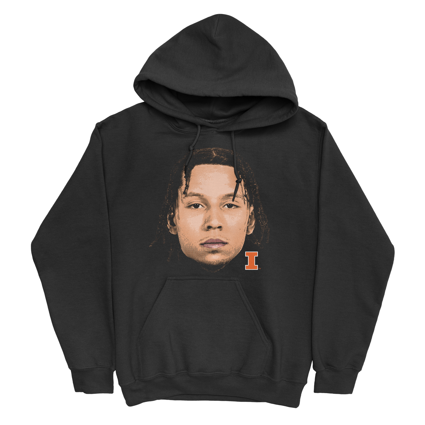 EXCLUSIVE RELEASE: Tre White Big Head Black Hoodie