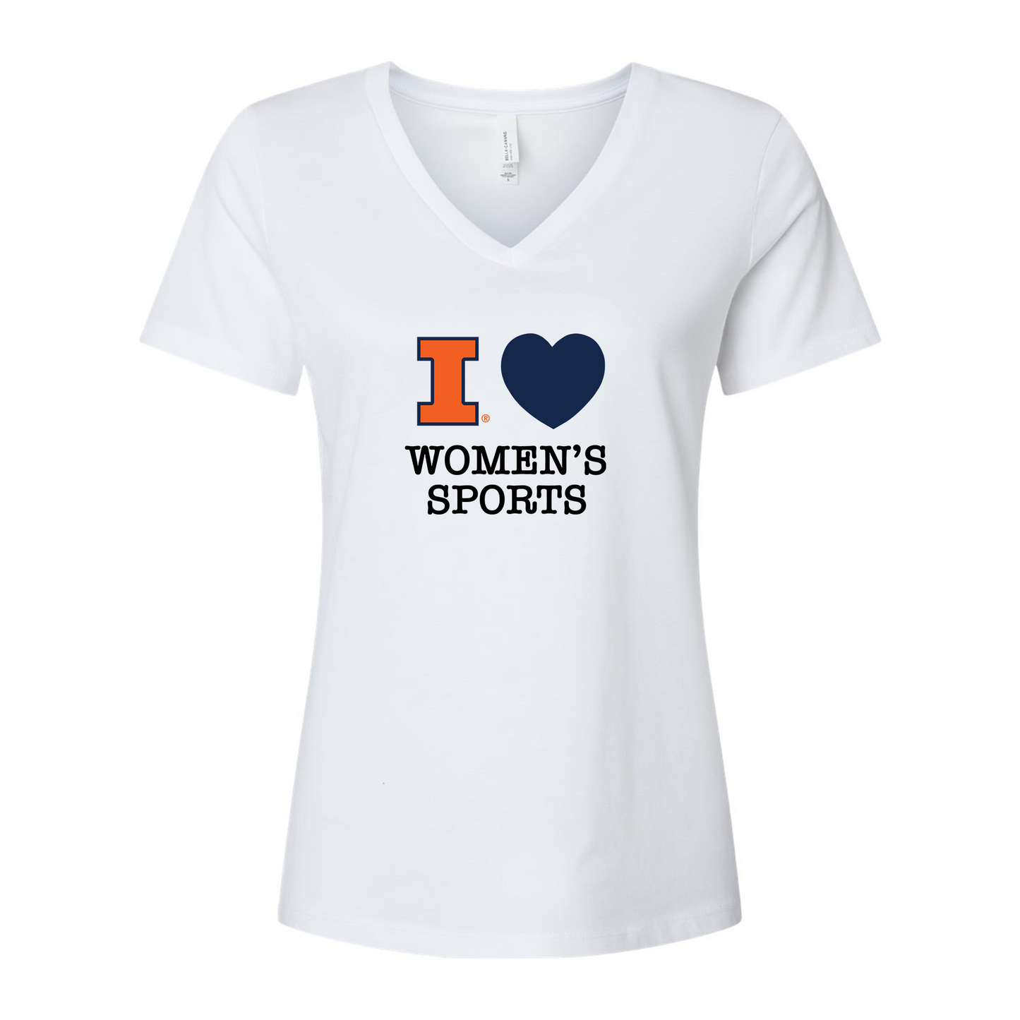 EXCLUSIVE RELEASE: I Love Women's Sports VNeck