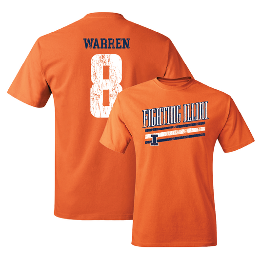 Orange Slant Tee    - Jeremiah Warren