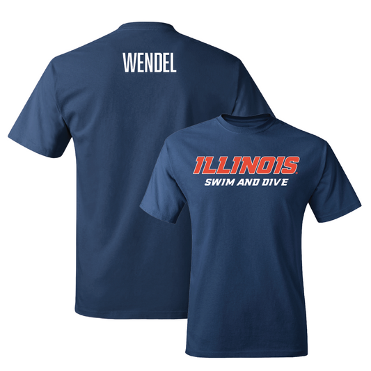 Navy Illinois Classic Tee  - Alexis Wendel