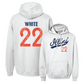 White Script Hoodie  - Tre White