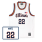 Men's Basketball White Script Jersey  - Tre White