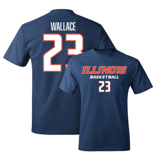 Navy Illinois Classic Tee  - Berry Wallace