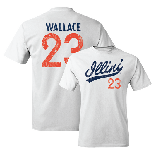 Script White Comfort Colors Tee  - Berry Wallace