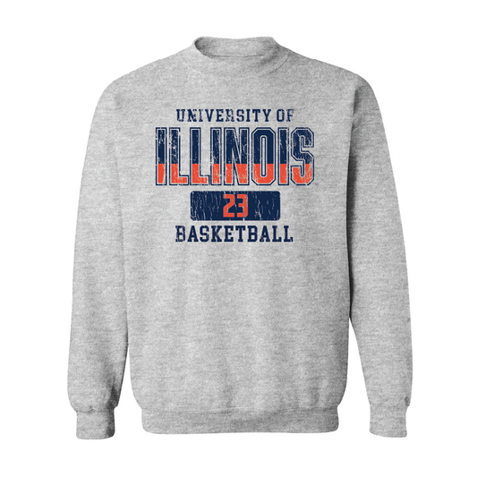 Sport Grey Varsity Crew  - Berry Wallace