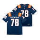 Nike Illinois Navy NIL Game Replica Football Jersey - Kevin Wigenton II