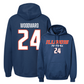 Navy Illinois Classic Hoodie  - Vernon Woodward