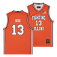 Orange Men's Basketball Illini Jersey   - Tomislav Ivisic