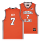 Orange Men's Basketball Illini Jersey  - Will Riley